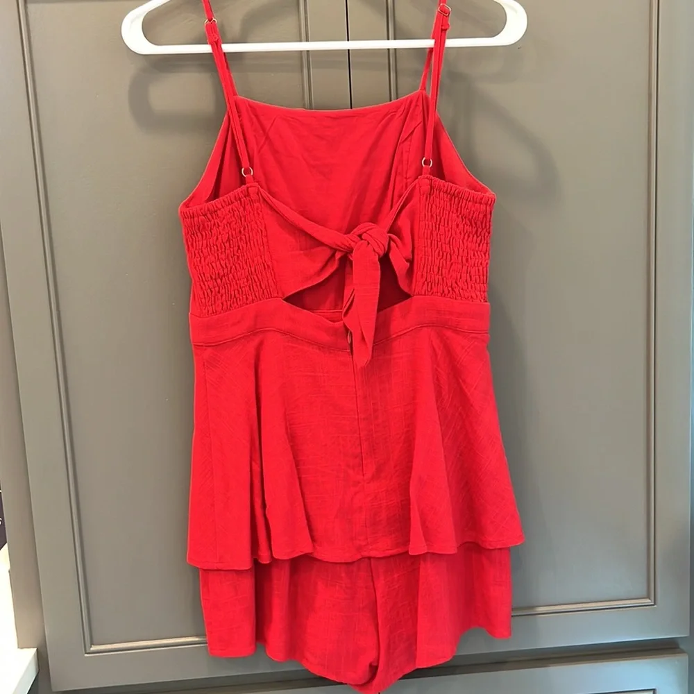 Red Romper - Picture 2 of 2